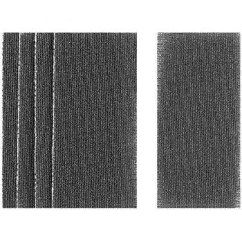 DeWalt DTM8656-QZ DTM8656-QZ-Lija de malla 1/3 de hoja, grano 60, para usar con todo tipo de lijadora orbital, 0 W, 0 V, Set de 6 Piezas