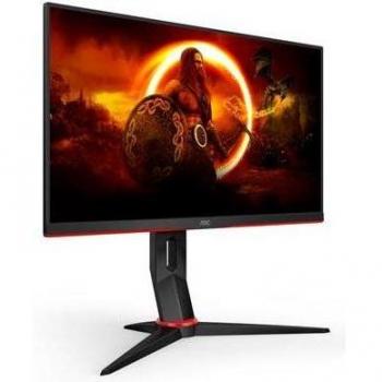 AOC G2 Q24G2A/BK Monitor para PC 23.8 WQHD (2560 x 1440 Pixeles) IPS Negro, Rojo