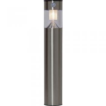 Luz Solar LED Marbella con Detector de Movimiento y Acabado en Acero Inoxidable