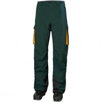 Pantalón largo Helly Hansen Ullr Z RECCO Ski Free verde oscuro - L