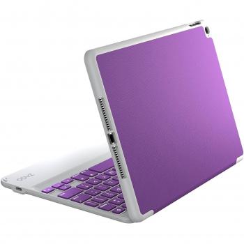 Zagg ID6ZFN-PUS - Funda con teclado para Apple iPad Air 2, color morado