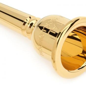 Denis Wick Gold-Plated Heritage Trombone Mouthpiece 1AL