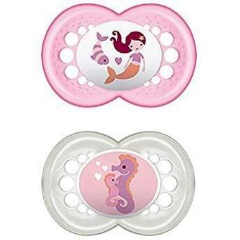 MAM Chupete Original S161 - Chupete con Tetina de Látex, para Bebé de 6+ meses, Rosa