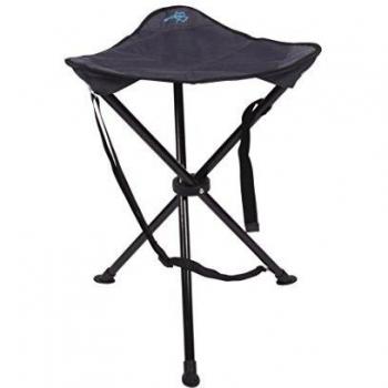 Silla trípode de pesca Bo-Camp Deluxe, plegable, alta, soporta hasta 100 kg