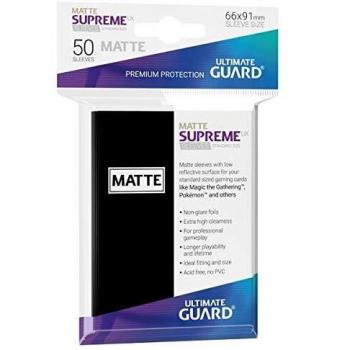 Ultimate Guard Supreme UX mangas juego de cartas, color negro , color/modelo surtido