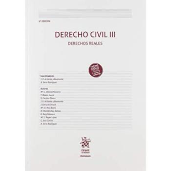 Derecho civil III Derechos Reales 5ª Edición 2019