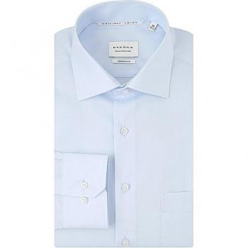 Eterna Blue Long Sleeve Shirt, Formal Shirts for Men, Size S