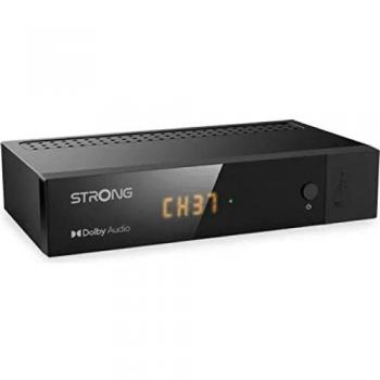 Decoder Terrestre DVB-T2 Strong SRT8216 HD con HEVC, HDMI, USB y Free-to-Air