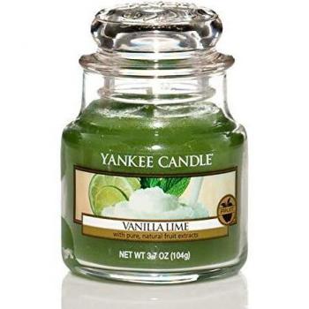 Yankee Candle Scented Candle | Vanilla Lime Small Jar Candle | Burn Time: Up to 30 Hours
