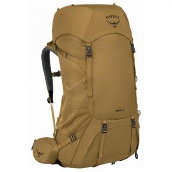 Osprey Mochila Rook 65 Marrón Hombre Adulto - Mochila de montaña, capacidad de 65 litros, diseñada para senderismo y camping, sistema de suspensión AirSpeed para comodidad y ventilación, cinturón lumbar ajustable,