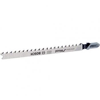 Bosch 2 608 667 400 - Hoja de sierra de calar T 308 BP - Precision for Wood