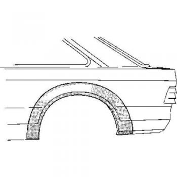Panel lateral trasero derecho Van Wezel 1844146