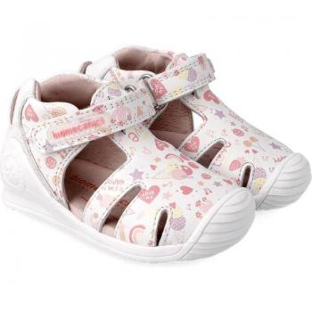Sandalias Niña Biomecanics Estampado 212107 Blanco
