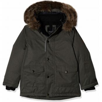 NAME IT Nkmsnow10 Jacket 1fo Chaqueta, Gris Gunmetal, 134 para Niños