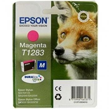 Epson T1283 DuraBrite Ultra Fox Standard Capacity Magenta Ink Cartridge