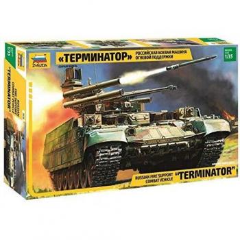 Zvezda 1/35 Terminator Ruso Apoyo Fuego Vehículo de Combate # 3636
