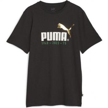 Puma Men's No. 1 Logo Celebration Black T-Shirt