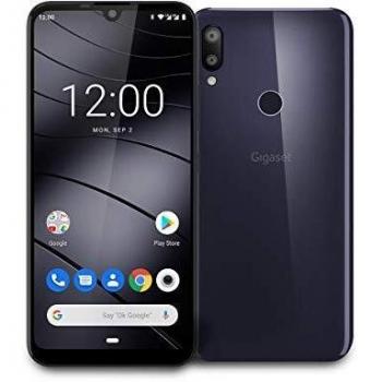 Smartphone Gigaset GS190, Pantalla 6.1, Memoria 3GB/32GB, SIM Doble, 4G, USB Tipo C, Color Azul Noche con Android 9.0 y Batería de 4000 mAh