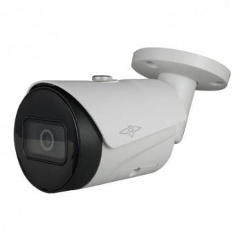 Cámara Bullet IP 2 Megapíxeles Pro con Lente de 2.8 mm, Compresión H.265+/H.265/H.264+, LEDs de Alcance 30 m, WDR y Micrófono Integr