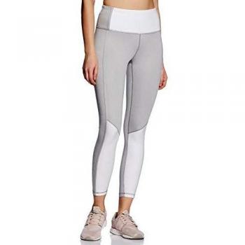 PUMA Mallas EVOSTRIPE Gris Blanco Mujer