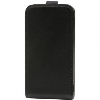 Muvit MUSLI0196 - Funda slim + protector de pantalla para Wiko Cink Peax/Peax II, negro