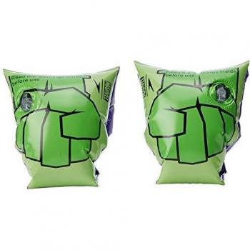 Speedo Manguitos Estampados Marvel Flotador para Nadar, Infant Unisex, Hydro-Verde/Classic-Verde/Hulk-Morado, 2-6 Años