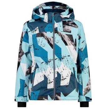 CMP Chaqueta Snaps Hood 39w2085 Multicolor con capucha y broches, Anís-Mayólica-Jade, talla 104
