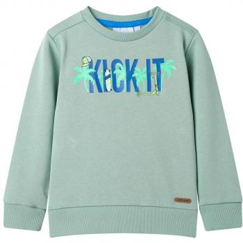 Sudadera infantil caqui claro 140