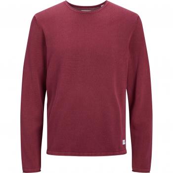 Jersey de Hombre Jack & Jones Leo Rojo 100% Algodón