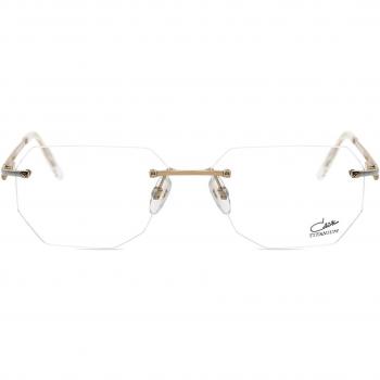 Cazal 7102 003 Men's Eyeglasses Gold Size 58 - Frame Only, Blue Light Block Available
