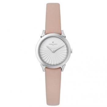 Pierre Cardin Women's Analog Silver Watch with Leather Strap CPI-2506
