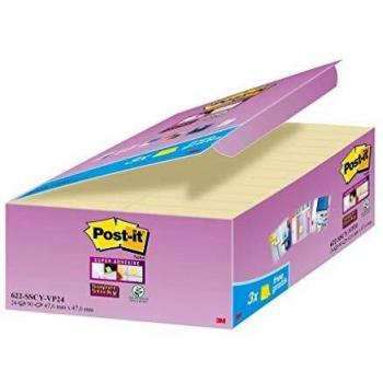 Post-It 622SY-24 - Notas autoadhesivas, 24 x 90 hojas, multicolor