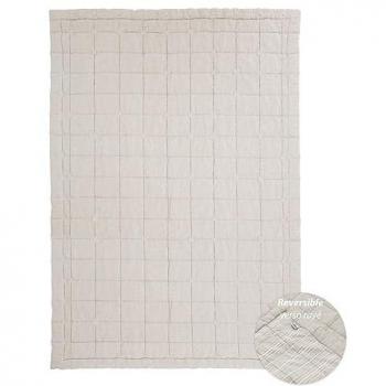 Alfombra de juego reversible para bebé Anna sable 100 x 140 cm