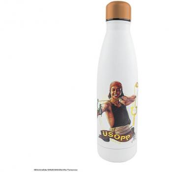 Botella de Agua Aislada Cinereplicas One Piece Usopp 500ml Licencia Oficial