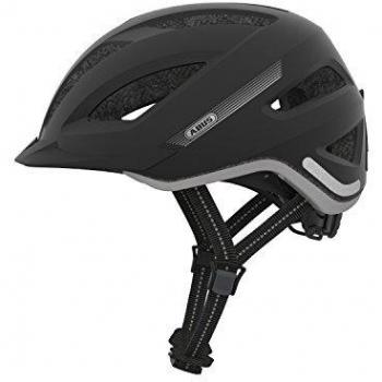 Abus 77064-7 Casco Bicicleta, Unisex Adulto, Negro