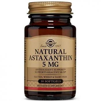 Solgar Astaxantina 5 mg Cápsulas blandas - Envase de 30