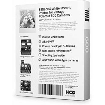 Polaroid Originals - 4671 - B&W Film for 600 - Black/White