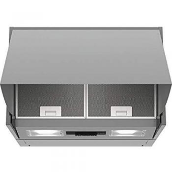 Campana Extractora Bosch DEM63AC00 Serie 2, 60 cm, Plata, 360 m³/h, D