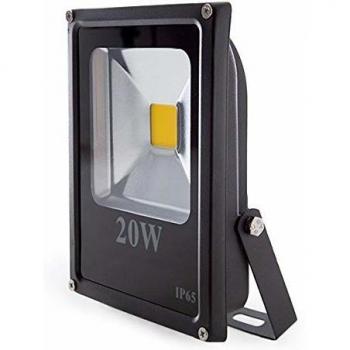 Foco Proyector LED 20W 1.400Lm IP65 40.000H Luz Fría