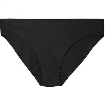 Braguita Sin Costuras de Algodón Orgánico para Mujer en Negro - Tamaño S
