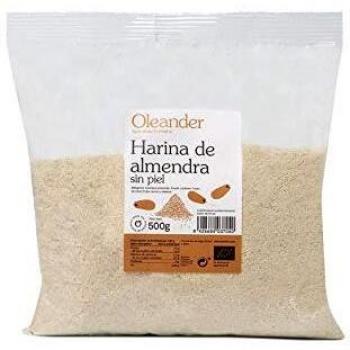 Harina de almendra cruda repelada BIO Oleander 500 g