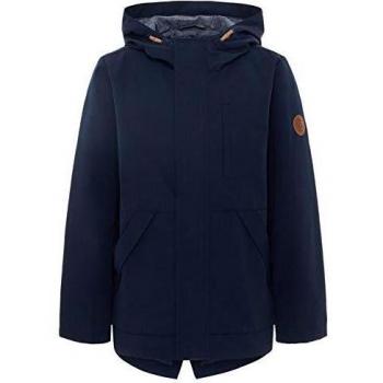 NAME IT NKMMAEL - Chaqueta de entretiempo con capucha para niño, color azul oscuro Azul oscuro