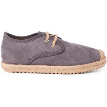 Blucher Puntera y Cordones de Yute con Efecto Suede