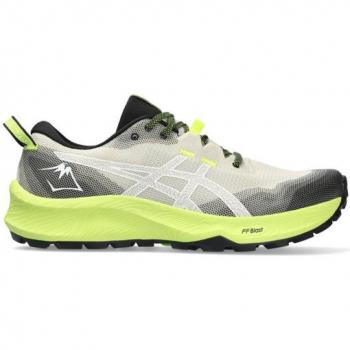 Asics Gel-Trabuco 12 Zapatillas de Trail Running para Hombre, Color Beige/Gris/Verde, Talla 42 EUR