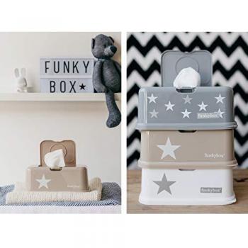 Funkybox FB36 - Dispensador Toallitas, Plata