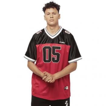 Fubu Corporate Football Jersey Red/Black/White S