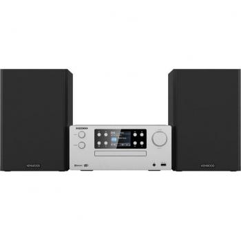 Kenwood M-925DAB Microcadena HiFi Bluetooth con CD/USB/DAB+ Plata