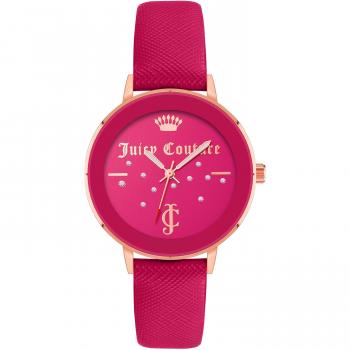 Juicy Couture Women's Watch JC1264RGHP - Pink, Ø 38 mm, Transparent Design