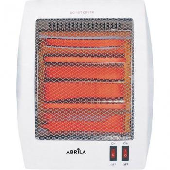 Estufa Eléctrica de Cuarzo ÍGNEO 800W Blanca con 2 Potencias y Antivuelco (35x29,5x14 cm)