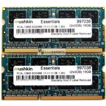 Mushkin 997038 Memoria RAM DDR3 16 GB (2 x 8 GB) 1600 MHz